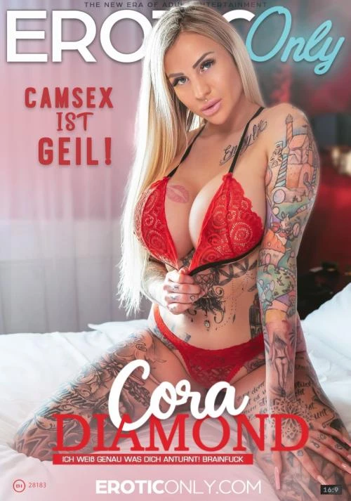 Gostosa tatuada Cora Diamond mostra seu corpo sexy: Ver em EroticOnly